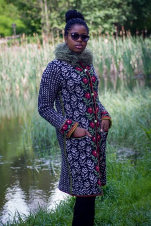 Lang rosejakke